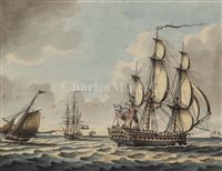 Lot 44 - JOHN CLEVELEY THE YOUNGER (BRITISH,...