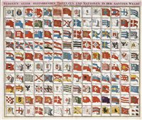 Lot 66 - "FLAGGEN ALLER SEEFAHRENDEN POTENZEN UND...