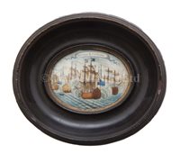 Lot 84 - ENGLISH SCHOOL, EARLY 19TH-CENTURY<br/>A fleet...