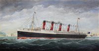 Lot 129 - R… WARING (BRITISH, 20TH-CENTURY)<br/>R.M.S....