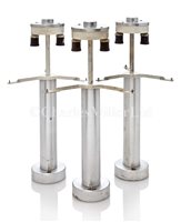 Lot 135 - THREE FIRST CLASS DRESSER LAMPS FROM THE S.S...