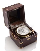 Lot 208 - A TWO-DAY HAMILTON MODEL 21 MARINE...