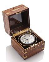 Lot 210 - AN eight-DAY DECK WATCH BY WALTHAM WATCH CO....