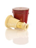 Lot 225 - A 1½IN. IVORY MONOCULAR BY JOHN BLEULER,...