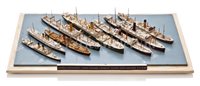 Lot 319 - A QUANTITY OF WATERLINE MODELS BY BASSETT...