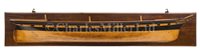 Lot 322 - A FINE BUILDER'S HALF BLOCK MODEL FOR THE IRON...