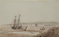 Lot 15 - ENGLISH NAVAL SCHOOL, CIRCA 1821<br/>Brig from...