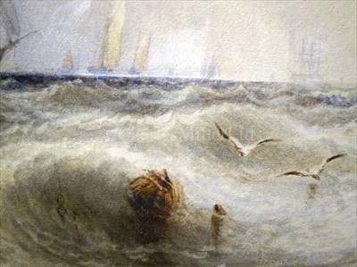 Lot 5 - GEORGE STAINTON (BRITISH 1838-1900)<br/>Hay barge...