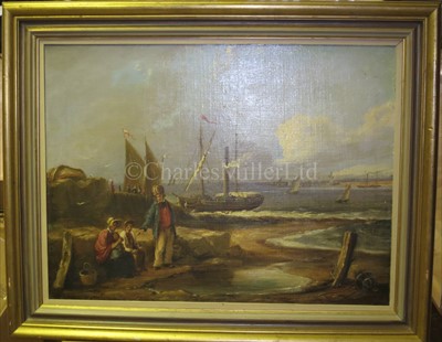Lot 6 - DUTCH SCHOOL, CIRCA 1850<br/>A family group with...