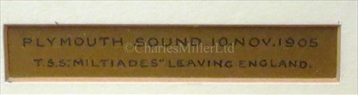 Lot 8 - STANLEY MYLIUS (BRITISH,...