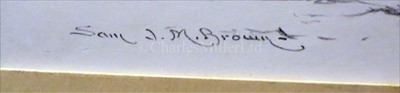 Lot 11 - δ SAMUEL J.M. BROWN (BRITISH, 1873-1965) The...