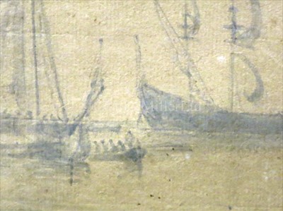 Lot 13 - WILLEM VAN DE VELDE THE YOUNGER (DUTCH,...