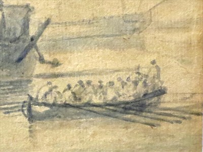 Lot 13 - WILLEM VAN DE VELDE THE YOUNGER (DUTCH,...