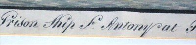 Lot 17 - NAPOLEONIC PRISONER-OF-WAR SCHOOL (FRENCH,...