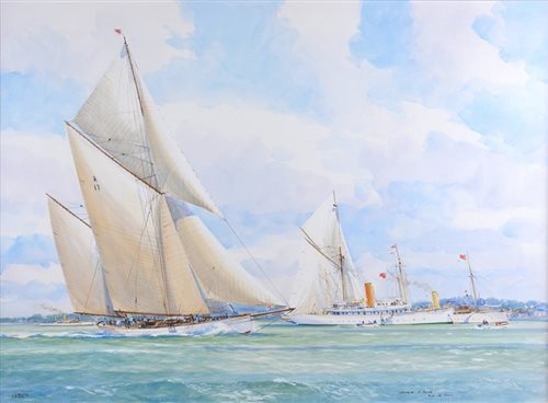 Lot 22 - δ GUY L'HOSTIS (FRENCH, 1945- )<br/>CARIAD II et...