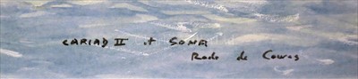 Lot 22 - δ GUY L'HOSTIS (FRENCH, 1945- )<br/>CARIAD II et...