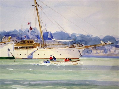 Lot 22 - δ GUY L'HOSTIS (FRENCH, 1945- )<br/>CARIAD II et...