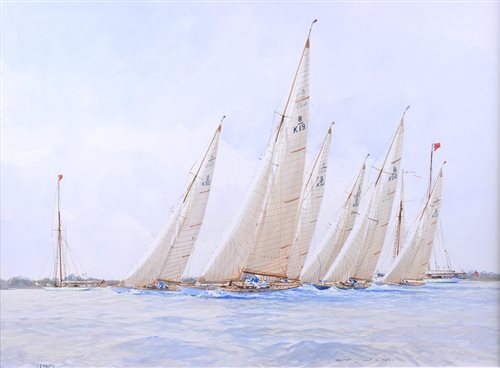 Lot 24 - δ GUY L'HOSTIS (FRENCH, 1945- )<br/>"SAGITTA"...