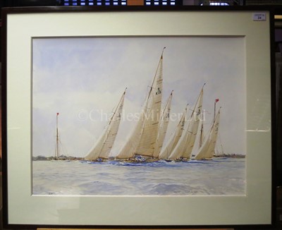 Lot 24 - δ GUY L'HOSTIS (FRENCH, 1945- )<br/>"SAGITTA"...