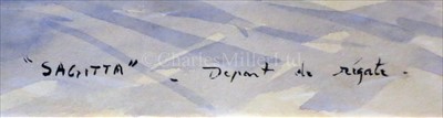 Lot 24 - δ GUY L'HOSTIS (FRENCH, 1945- )<br/>"SAGITTA"...