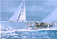 Lot 26 - δ GUY L'HOSTIS (FRENCH, 1945- )<br/>Shamrock,...