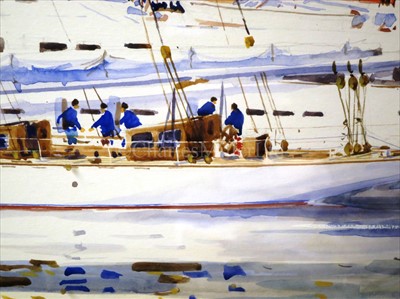 Lot 26 - δ GUY L'HOSTIS (FRENCH, 1945- )<br/>Shamrock,...