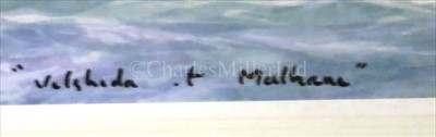 Lot 27 - δ GUY L'HOSTIS (FRENCH, 1945- )<br/>"VELSHEDA" et...