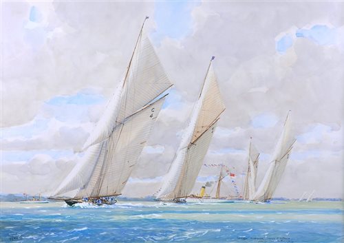 Lot 28 - δ GUY L'HOSTIS (FRENCH, 1945- )<br/>"NORADA",...