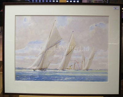 Lot 28 - δ GUY L'HOSTIS (FRENCH, 1945- )<br/>"NORADA",...
