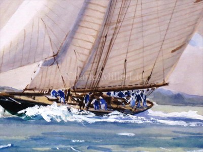 Lot 28 - δ GUY L'HOSTIS (FRENCH, 1945- )<br/>"NORADA",...