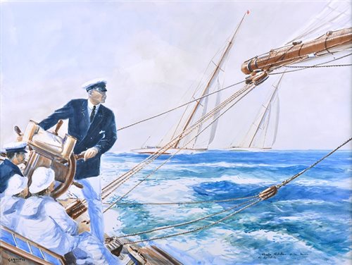 Lot 30 - δ GUY L'HOSTIS (FRENCH, 1945- )<br/>Charles...