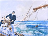 Lot 30 - δ GUY L'HOSTIS (FRENCH, 1945- )<br/>Charles...