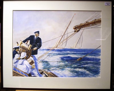 Lot 30 - δ GUY L'HOSTIS (FRENCH, 1945- )<br/>Charles...