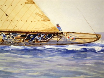 Lot 32 - δ GUY L'HOSTIS (FRENCH, 1945- )<br/>Entrainment...