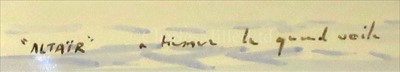 Lot 34 - δ GUY L'HOSTIS (FRENCH, 1945- )<br/>"ALTAIR" a ......