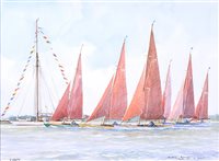 Lot 36 - δ GUY L'HOSTIS (FRENCH, 1945- )<br/>"BEMBRIDGE...