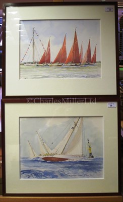 Lot 36 - δ GUY L'HOSTIS (FRENCH, 1945- )<br/>"BEMBRIDGE...