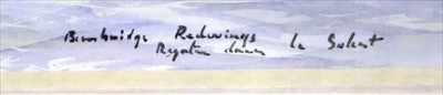 Lot 36 - δ GUY L'HOSTIS (FRENCH, 1945- )<br/>"BEMBRIDGE...