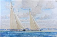 Lot 38 - δ GUY L'HOSTIS (FRENCH, 1945- )<br/>Endeavour et...