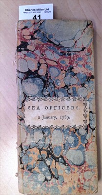 Lot 41 - Admiralty Office: 'An alphabetical list of the...