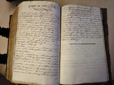 Lot 43 - Anon: Master book of an instructor in a school...