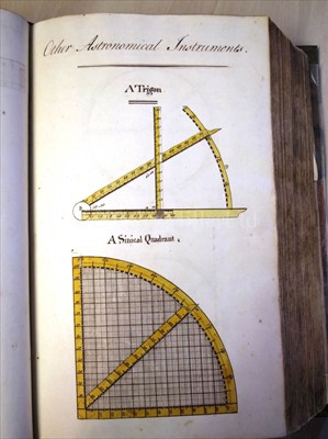 Lot 43 - Anon: Master book of an instructor in a school...