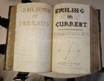 Lot 43 - Anon: Master book of an instructor in a school...