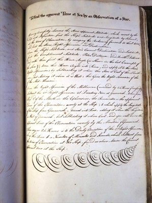 Lot 43 - Anon: Master book of an instructor in a school...