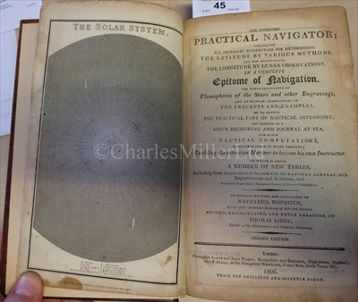Lot 45 - Bowditch, N: 'The Improved Practical...