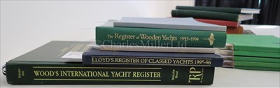 Lot 71 - LLOYD'S REGISTER OF CLASSED YACHTS comprising...