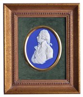 Lot 96 - AN EARLY 19TH-CENTURY WEDGWOOD BLUE DIP...