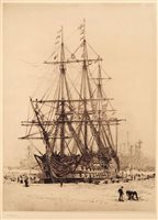 Lot 113 - WILLIAM LIONEL WYLLIE R.A. (BRITISH,...