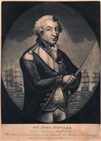 Lot 120 - 'SIR JOHN JERVIS, K.B., VICE ADMIRAL OF THE...