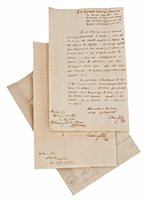 Lot 122 - LORD CUTHBERT COLLINGWOOD AND VICE-ADMIRAL SIR...